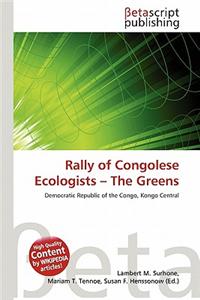 Rally of Congolese Ecologists - The Greens