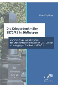 Kriegerdenkmaler 1870/71 in Sudhessen