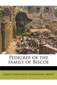 Pedigree of the Family of Biscoe