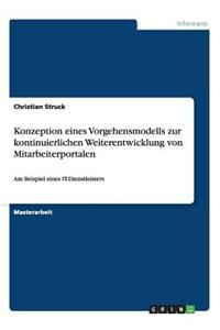 Konzeption Eines Vorgehensmodells Zur Kontinuierlichen Weiterentwicklung Von Mitarbeiterportalen