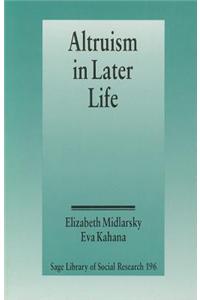 Altruism in Later Life