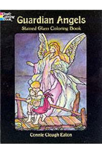 Guardian Angels Stained Glass Coloring Book