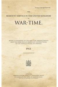 The Remount Service in the United Kingdom in War Time