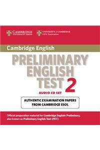 Cambridge Preliminary English Test 2 Audio CD Set (2 CDs)