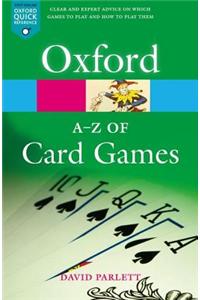 The A-Z of Card Games