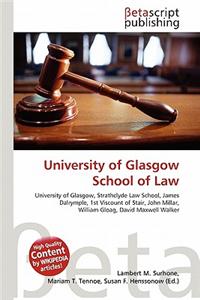 University of Glasgow School of Law