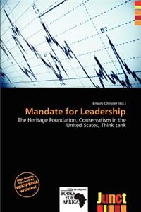 Mandate for Leadership