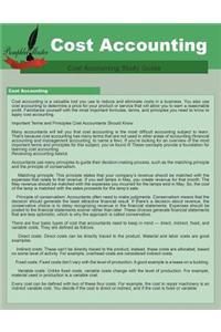 Cost Accounting: Cost Accounting Study Guide