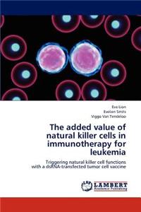 The Added Value of Natural Killer Cells in Immunotherapy for Leukemia
