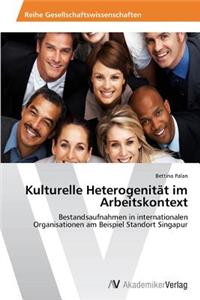 Kulturelle Heterogenitat Im Arbeitskontext