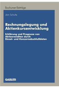 Rechnungslegung und Aktienkursentwicklung