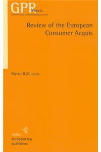 Review of the European Consumer Acquis