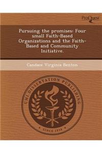 Pursuing the Promises: Four Small Faith-Based Organizations and the Faith-Based and Community Initiative.