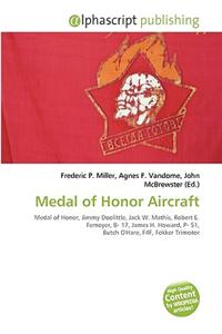 Medal of Honor Aircraft