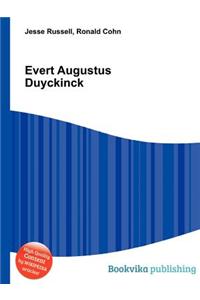 Evert Augustus Duyckinck