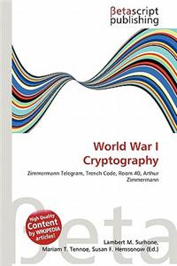World War I Cryptography