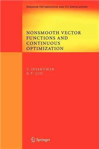Nonsmooth Vector Functions and Continuous Optimization