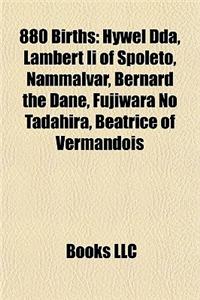 880 Births: Hywel Dda