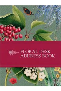 Rhs Floral Desk Address Book