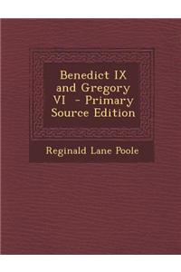 Benedict IX and Gregory VI