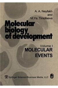 Molecular biology of development