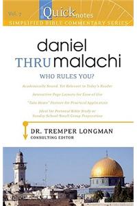 Daniel Thru Malachi: God's Promises on Display