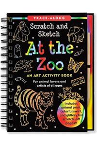 At the Zoo Scratch and Sketch Trace-Along