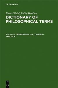 German-English / Deutsch-Englisch