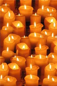 Candlelight Journal: 150 Page Lined Notebook/Diary