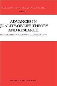 Advances in Quality-of-Life Theory and Research