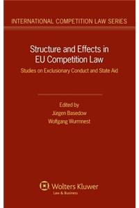 Structure and Effects in Eu Competition Law: Studies on Exclusionary Conduct and State Aid
