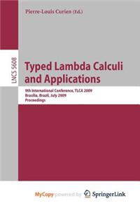 Typed Lambda Calculi and Applications