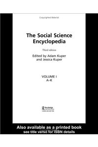 The Social Science Encyclopedia