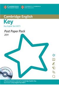 Past Paper Pack for Cambridge English Key 2011 Exam Papers and Teacher's Booklet with Audio CD