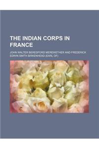 The Indian Corps in France