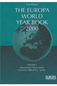 The Europa World Year Book: 2000: Vol. 1