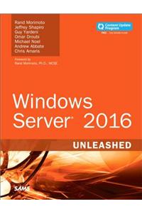 Windows Server 2016 Unleashed (Includes Content Update Program)