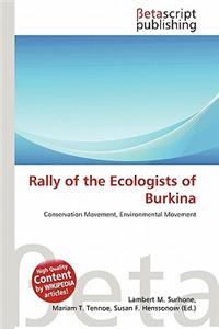 Rally of the Ecologists of Burkina