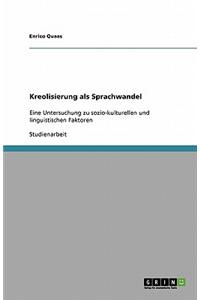 Kreolisierung ALS Sprachwandel