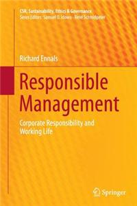 Responsible Management: Corporate Responsibility and Working Life