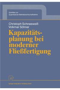 Kapazitatsplanung Bei Moderner Fliessfertigung