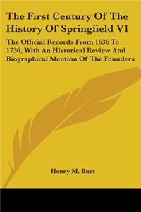 THE FIRST CENTURY OF THE HISTORY OF SPRI
