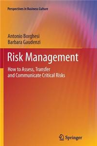 Risk Management: How to Assess, Transfer and Communicate Critical Risks