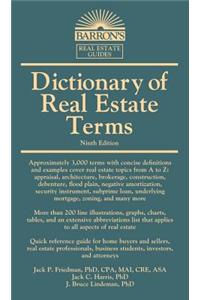 Dictionary of Real Estate Terms