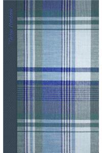 Tartan Notebook: Gifts / Gift / Presents ( Scottish Muted Blue Tartan / Plaid Notebook )