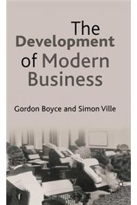 The Development of Modern Business