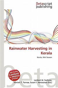 Rainwater Harvesting in Kerala