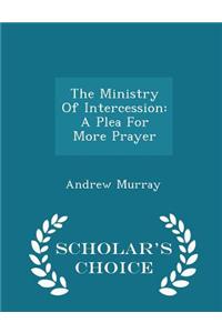 Ministry of Intercession