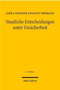 Staatliche Entscheidungen Unter Unsicherheit