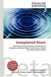 Unexplained Boom